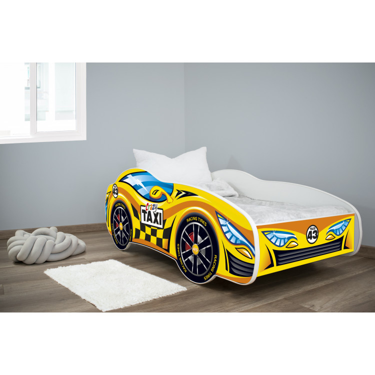 Detská auto posteľ Top Beds Racing Cars 160cm x 80cm - TAXI
